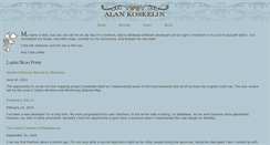 Desktop Screenshot of koskelin.com